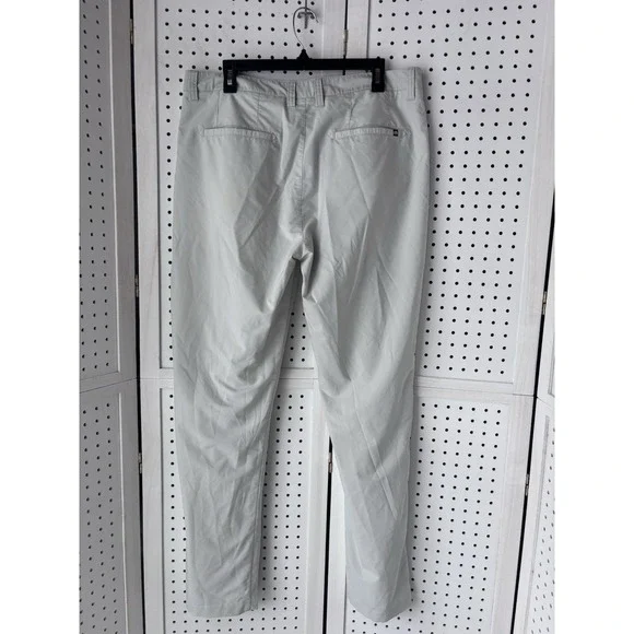 Travis Matthew Men's 36 Ivory Beige Straight Leg Performance Pants Golf Stretch - Picture 5 of 5